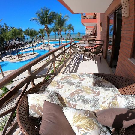 [Kariri 215] 46m², pé na areia, varanda vista mar! Cumbuco Exterior foto