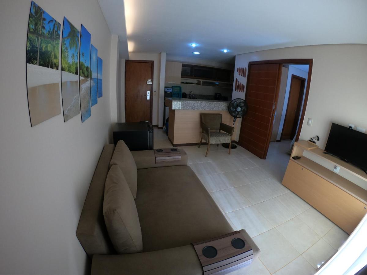 [Kariri 215] 46m², pé na areia, varanda vista mar! Cumbuco Exterior foto