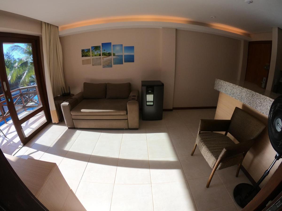 [Kariri 215] 46m², pé na areia, varanda vista mar! Cumbuco Exterior foto