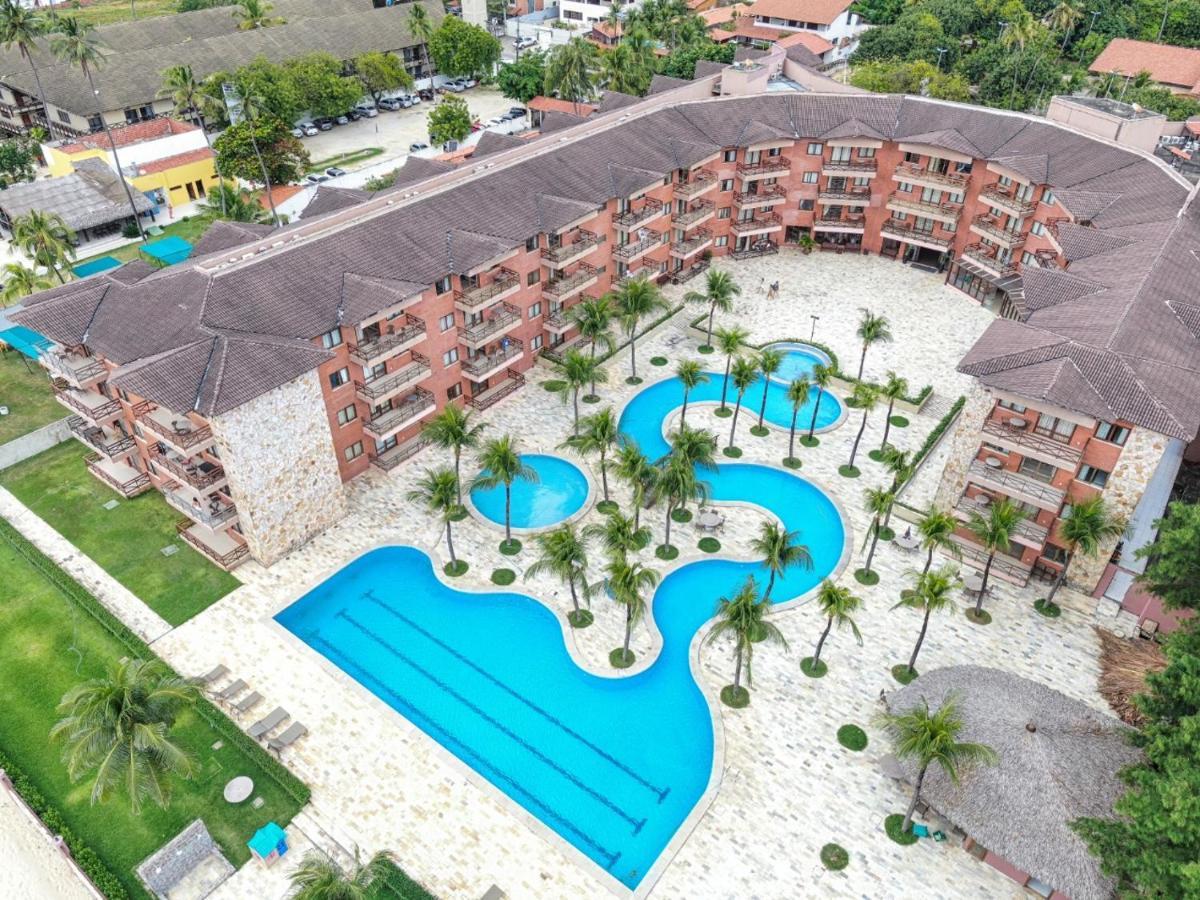 [Kariri 215] 46m², pé na areia, varanda vista mar! Cumbuco Exterior foto